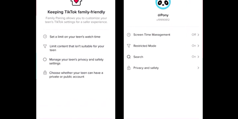 New Parental Controls On TikTok